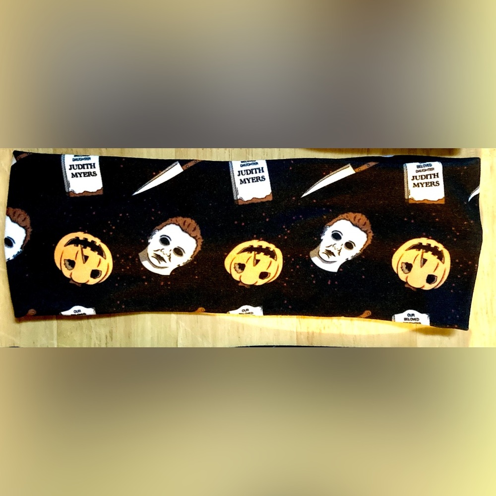 Michael Myers Halloween Twist Knot Headband